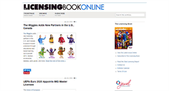 Desktop Screenshot of licensingbook.com